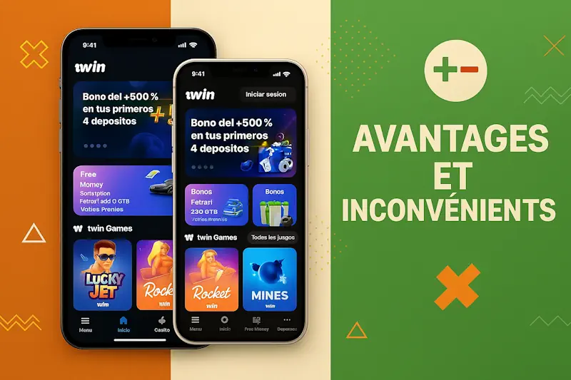 Tableau comparatif de l’application avec d’autres applications de casino