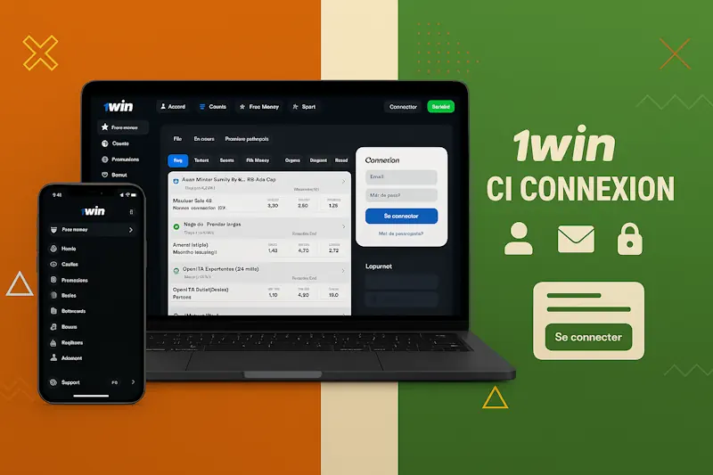 Se connecter à 1win via le site web
