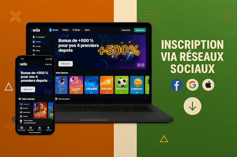 Inscription via réseaux sociaux / fournisseurs d’ID