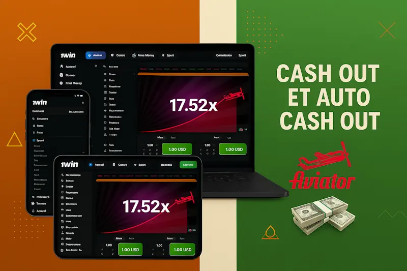 Bouton Cash Out et Auto Cash Out